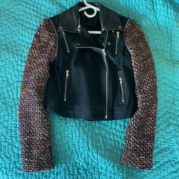 Elizabeth & James Rory Convertible Moto Jacket - Picture 4 of 7